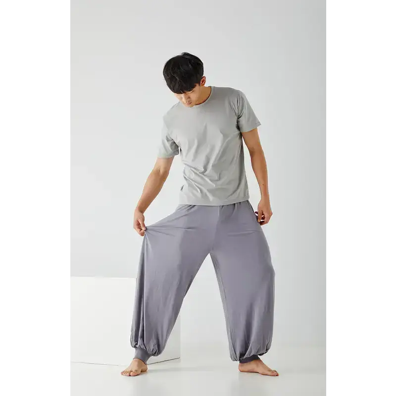 Men's home pant model thin style loose and comfortable wide leg pant Nexellus