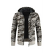 Men's hooded sweater cardigan camo hooded athleisure sweater Nexellus