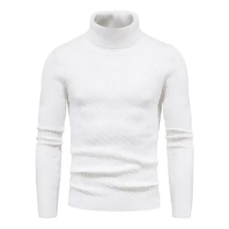 Men's knitted sweater cross-border turtleneck slim fit bottoming Nexellus