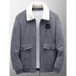 Men's lambswool lapel warm corduroy jacket Nexellus