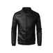 Men's leather jacket spring autumn casual lightweight zip jacket Nexellus