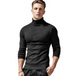 Men's long-sleeved solid colour turtleneck bottoming t-shirt top Nexellus