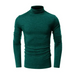 Men's long-sleeved solid colour turtleneck bottoming t-shirt top Nexellus