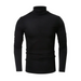 Men's long-sleeved solid colour turtleneck bottoming t-shirt top Nexellus