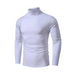 Men's long-sleeved solid colour turtleneck bottoming t-shirt top Nexellus