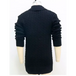 Men's mid-length knitted sweater thick-knit twisted cardigan woolen Nexellus