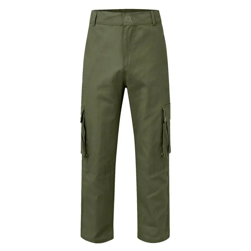 Men's multi-pocket loose casual straight cargo pants Nexellus