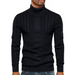 Men's new casual knitted basic base pullover turtleneck sweater Nexellus