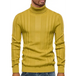 Men's new casual knitted basic base pullover turtleneck sweater Nexellus