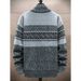 Men's new fashion stand-up collar cardigan sweater zipper style Nexellus