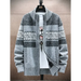 Men's new fashion stand-up collar cardigan sweater zipper style Nexellus