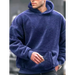 Men's new fashionable casual pullover plush hooded sweatshirt Nexellus