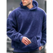 Men's new fashionable casual pullover plush hooded sweatshirt Nexellus