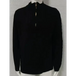 Men's new solid color zipper half turtleneck long sleeve sweater Nexellus