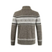 Men's new sweater cardigan colorblock standing collar sweater Nexellus