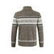 Men's new sweater cardigan colorblock standing collar sweater Nexellus