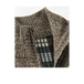 Men's new sweater cardigan colorblock standing collar sweater Nexellus