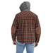 Men's plaid loose warm hooded jacket Nexellus