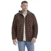 Men's plaid loose warm hooded jacket Nexellus