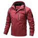 Men's Plus Size Loose Young And Middle-aged Fleece Jacket Coat Nexellus