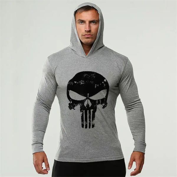 Men's Punisher Bodybuilding Hoodie Hip Hop Sportswear Nexellus