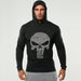 Men's Punisher Bodybuilding Hoodie Hip Hop Sportswear Nexellus