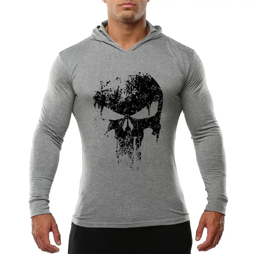 Men's Punisher Bodybuilding Hoodie Hip Hop Sportswear Nexellus