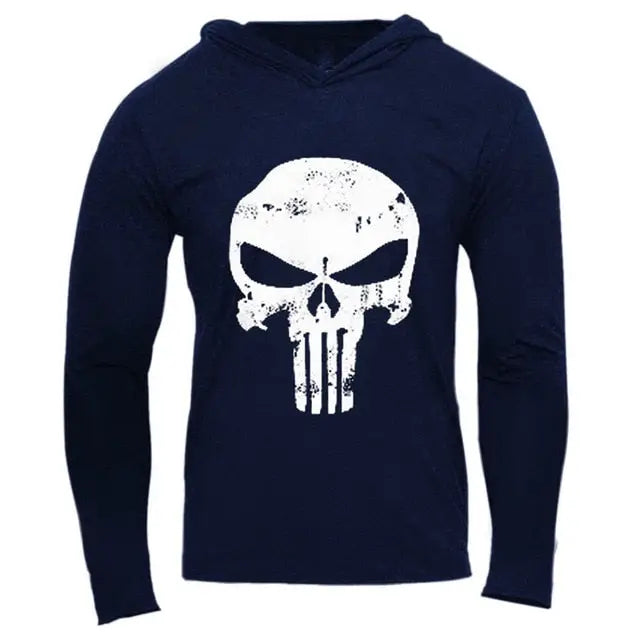 Men's Punisher Bodybuilding Hoodie Hip Hop Sportswear Nexellus