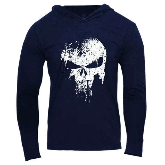 Men's Punisher Bodybuilding Hoodie Hip Hop Sportswear Nexellus