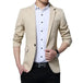 Mens red notched lapel suit top Nexellus