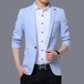 Mens red notched lapel suit top Nexellus