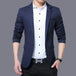 Mens red notched lapel suit top Nexellus