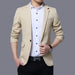 Mens red notched lapel suit top Nexellus