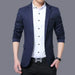 Mens red notched lapel suit top Nexellus