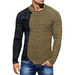 Men's round neck long sleeve knitted slim sweater Nexellus