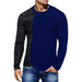 Men's round neck long sleeve knitted slim sweater Nexellus