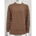 Men's round neck pullover knitted cable sweater Nexellus