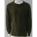 Men's round neck pullover knitted cable sweater Nexellus