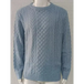 Men's round neck pullover knitted cable sweater Nexellus