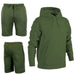 Mens Shorts with Hoodie Set - Nexellus