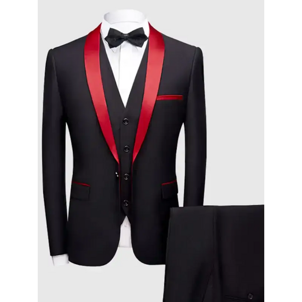 Men's slim business three piece suit Nexellus