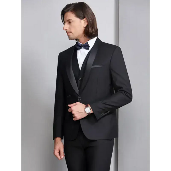 Men's slim business three piece suit Nexellus