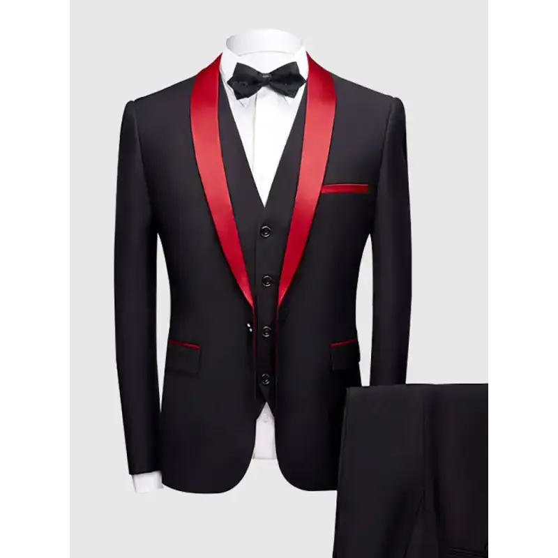 Men's slim business three piece suit Nexellus