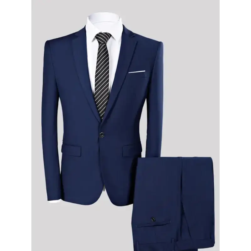 Men's slim fit business two piece suit Nexellus