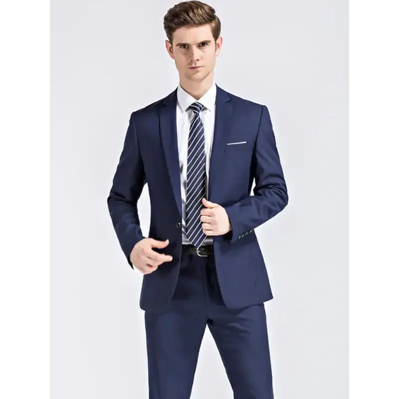 Men's slim fit business two piece suit Nexellus