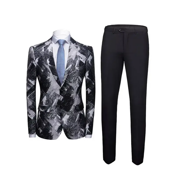 Men's slim fit business two piece suit Nexellus