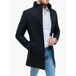 Men's slim woolen coat with stand collar Nexellus