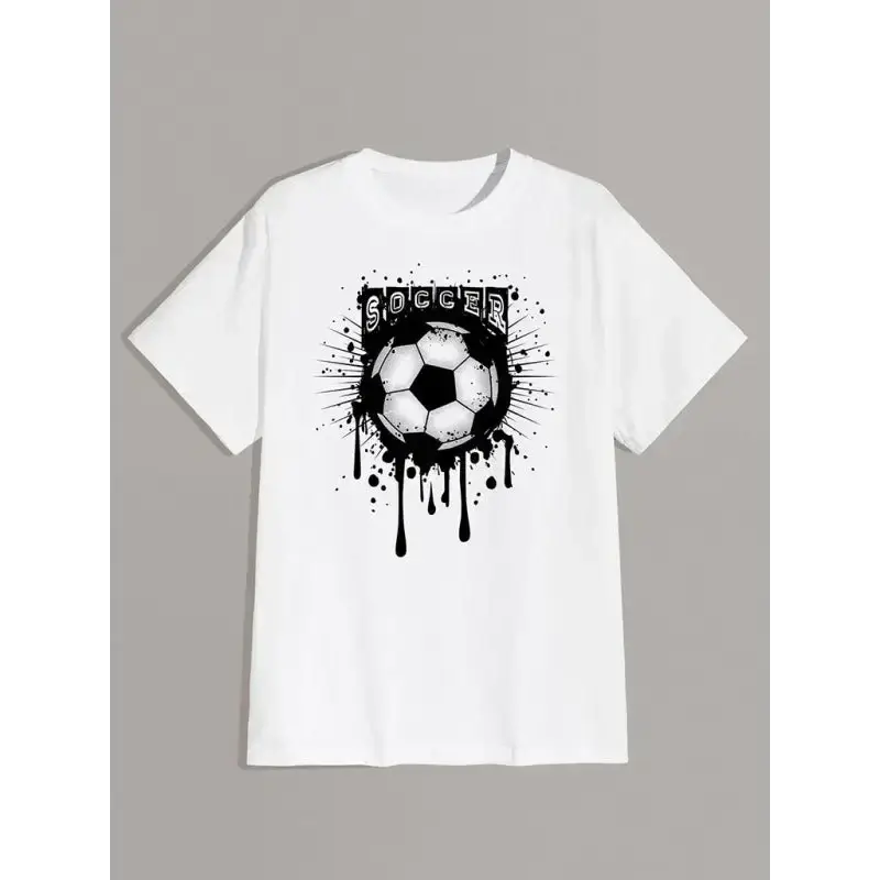 Men's soccer graphic t-shirt Nexellus