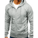 Men's solid color basic zipper hoodie Nexellus