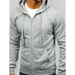 Men's solid color basic zipper hoodie Nexellus